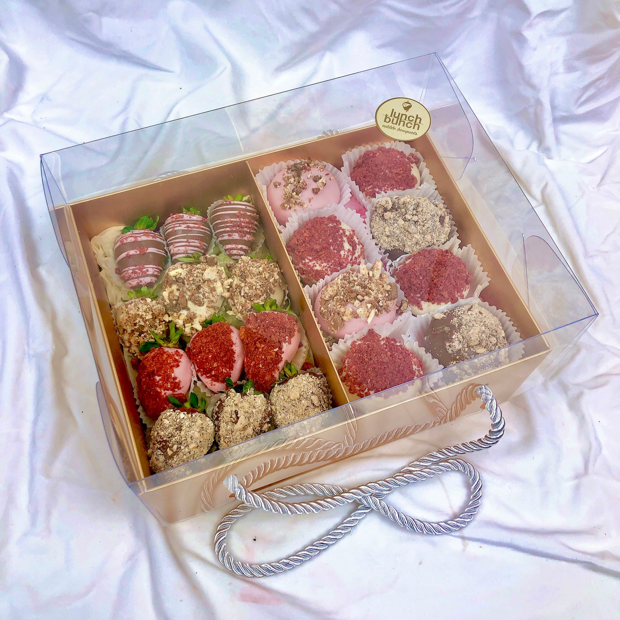 oreo cookies gift box chocolate strawberries gift hamper doughnut hamper sweet dessert box same day delivery online order
