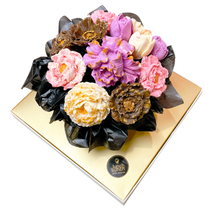 Chocolate flowers book a Rockyroad dessert gift box same day delivery gift