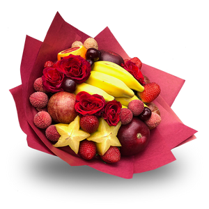 Fresh fruit Bouquet  tropical Bouquet exotic fruits basket gift online birthday gift healthy diet