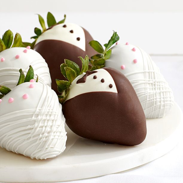 Custom wedding chocolate treats bride and groom chocolate covered strawberries online order Adelaide delivery